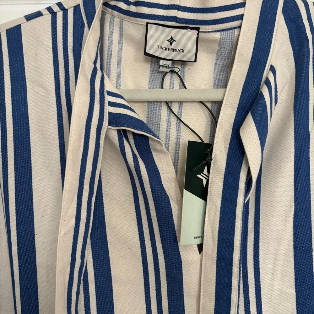 Tuckernuck Blue & White Striped Dress - Picture 2 of 4